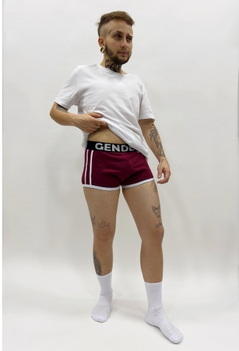 BOXER STRAP - GENDER BURGUNDY