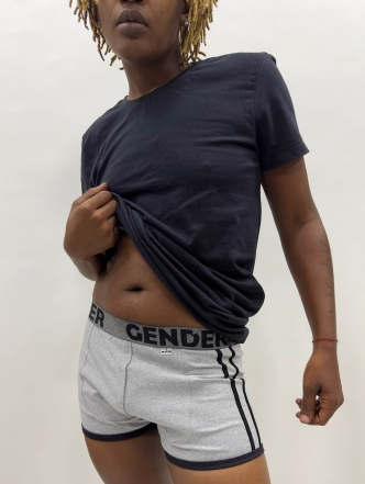 BOXER STRAP - GENDER GRIS MIXTO