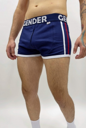 Boxer Gender Strap  Azul Marino