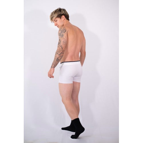 BOXER STRAP - TRANS T BLANCA