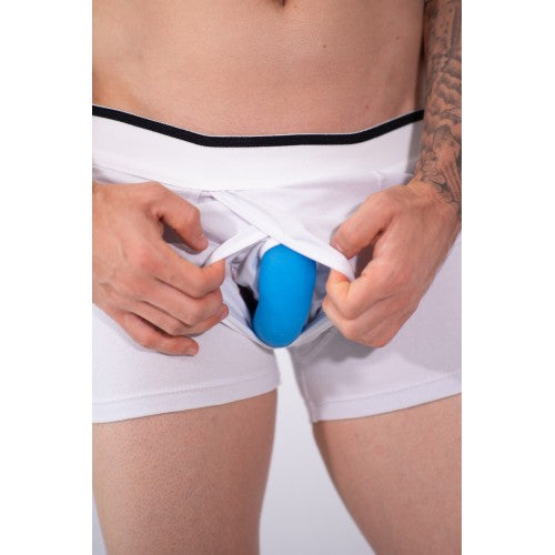 BOXER STRAP - TRANS T BLANCA